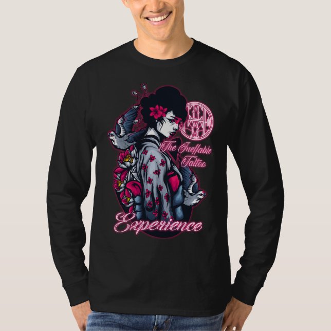 ineff pink giesha t shirt (Framsida)