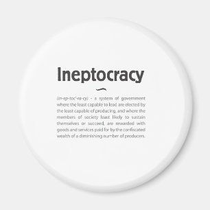 Ineptocracy definierade magnet