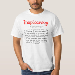 Ineptocracy definitionT-tröja T-shirt