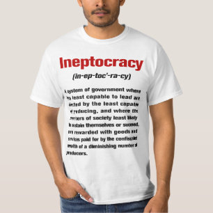 Ineptocracy definitionT-tröja Tee