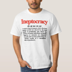 Ineptocracy definitionT-tröja Tröja