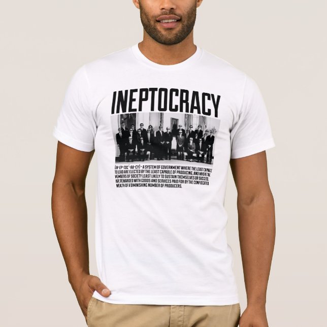 Ineptocracy - lag tee shirt (Framsida)