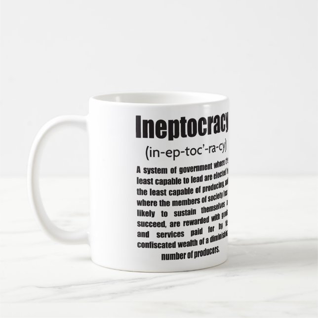 Ineptokrati Kaffemugg (Vänster)