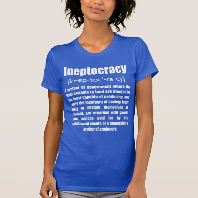 Ineptokrati T Shirt (Framsida)