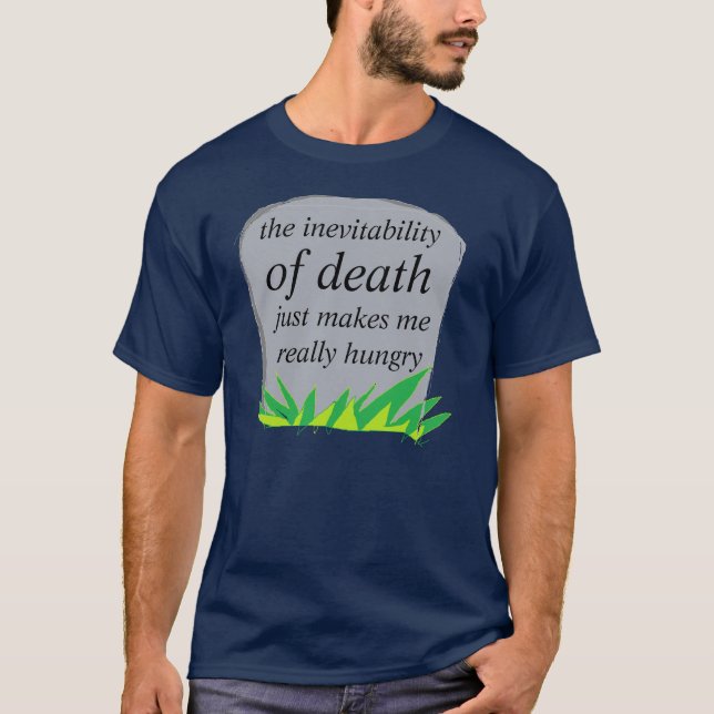 inevitabilityen av död tee shirt (Framsida)