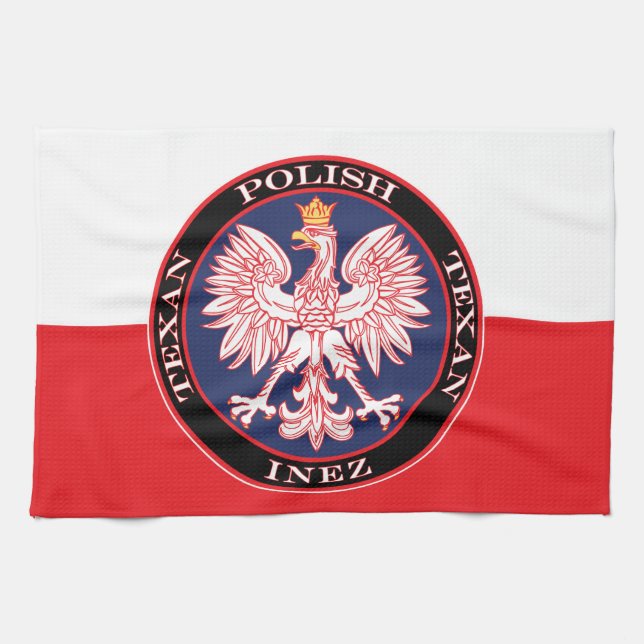 Inez polska Texan Kökshandduk (Horisontell)