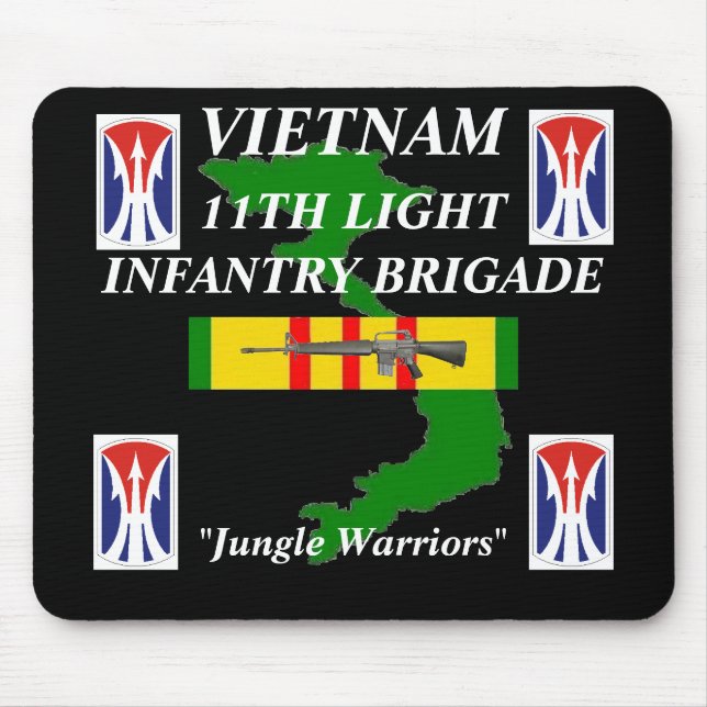 Inf. Inf. Vietnam Mousepad 2/b Musmatta (Framsidan)