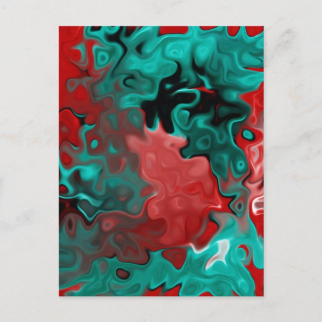 Infaller i Abstrakt Vykort (Framsida)