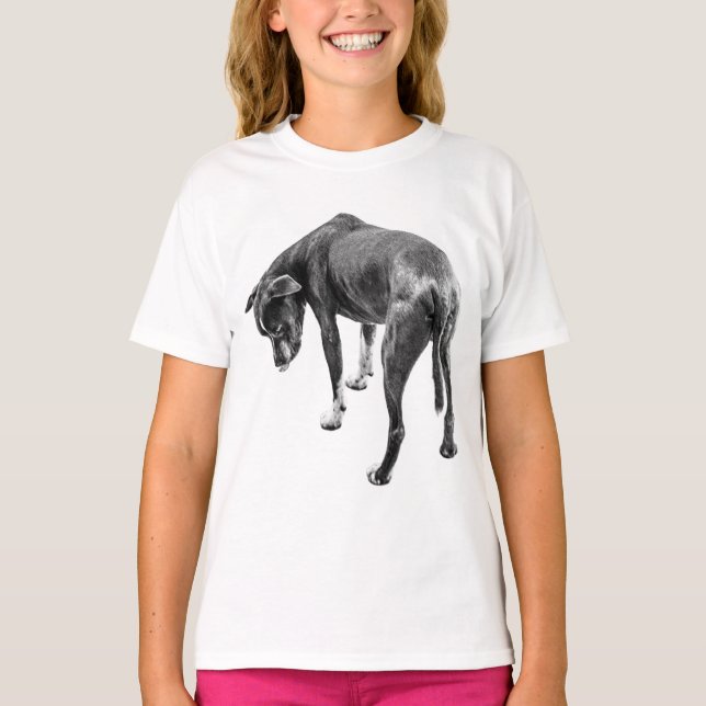 Infångad i lagen t shirt (Framsida)