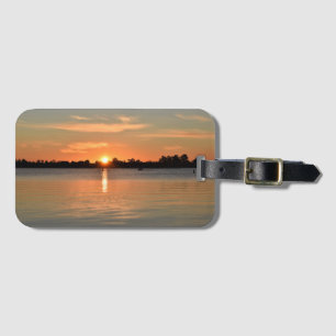 Infångad i Sunset Luggage Tag Bagagebricka