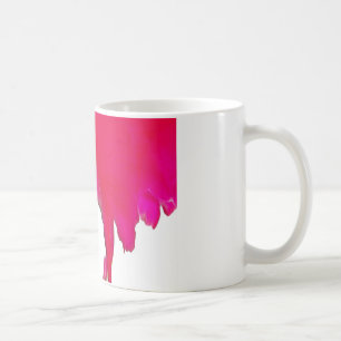 Infångad tid: en Röd ros Petal Elegance Kaffemugg