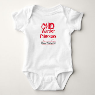 Infant CHD Warrior Princess T-shirt