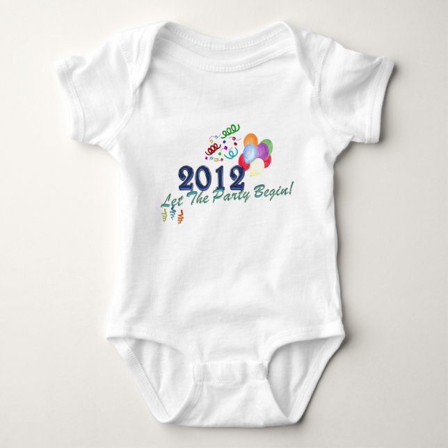 INFANT New Years 2012 Låt Party börja med T-Shirt (Framsida)