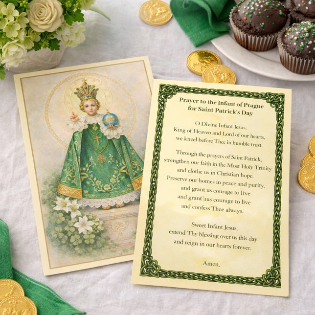 Infant of Prague Prayer St. Patricks Day (Skapare uppladdad)