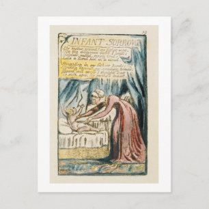 "Infant Sorrow", plate 39 (Bentley 48) from "Sång Vykort