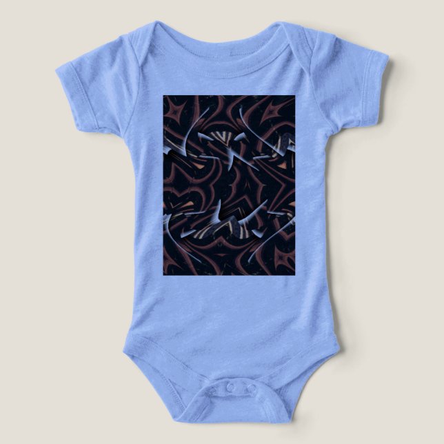 Infant Tri-blend One Piece Camouflage Clothes T Shirt (Design Framsida)