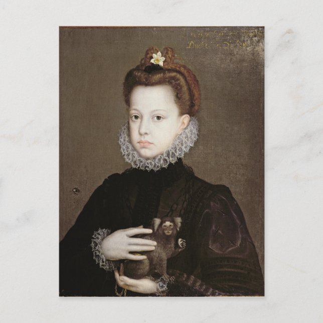 Infanta Isabella Clara Eugenia Vykort (Framsida)