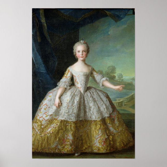 Infanta Isabelle de Bourbon-Parme 1749 Poster (Framsidan)