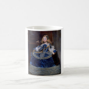Infanta Margarita Teresa Blue Dress, Velazquez Kaffemugg