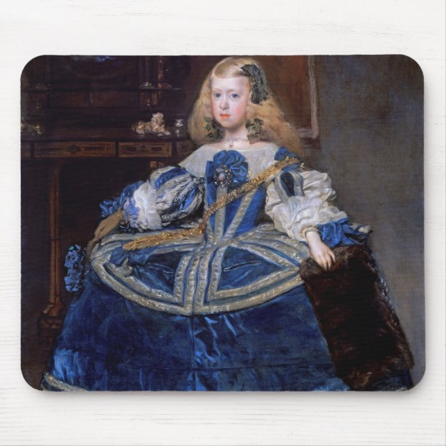Infanta Margarita Teresa Blue Dress, Velazquez Musmatta (Framsidan)