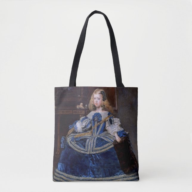 Infanta Margarita Teresa Blue Dress, Velazquez Tygkasse (Framsida)