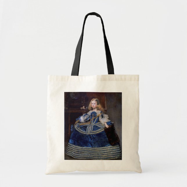 Infanta Margarita Teresa Blue Dress, Velazquez Tygkasse (Framsidan)