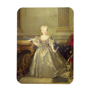 Infanta Maria Ana Victoria de Borbón, 1724 (olja Magnet