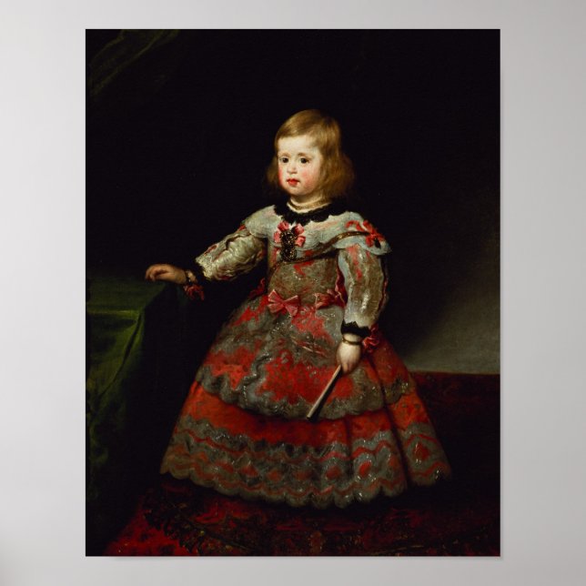 Infanta Maria Margarita från Österrike Poster (Framsidan)