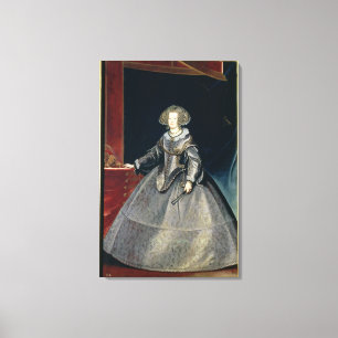 Infanta Maria Theresa (1638-83) c.1646 (olja kan Canvastryck
