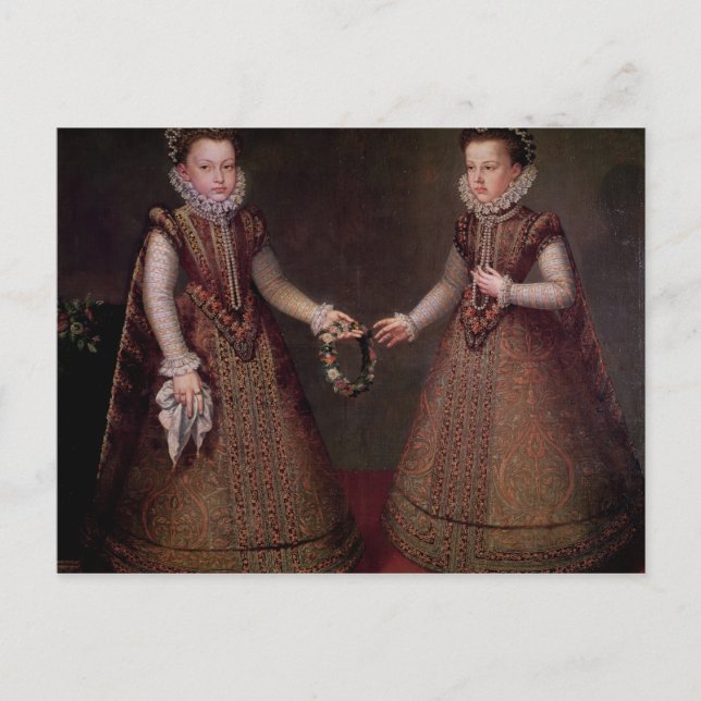 Infantas Isabella Clara Eugenia Vykort (Framsida)