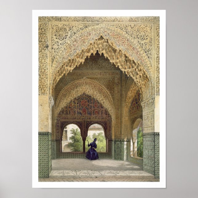 Infantas kabinett i de två poster (Framsidan)