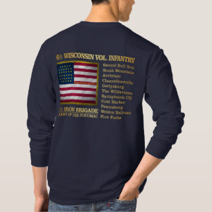 infanteri för 6eWisconsin volontär T Shirt