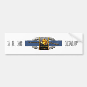 infanterit 11B 27th Regiment Bildekal