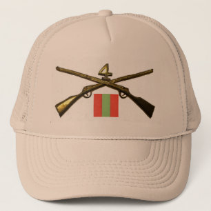 infanterit 2BN 4th Regiment Enlisted Truckerkeps