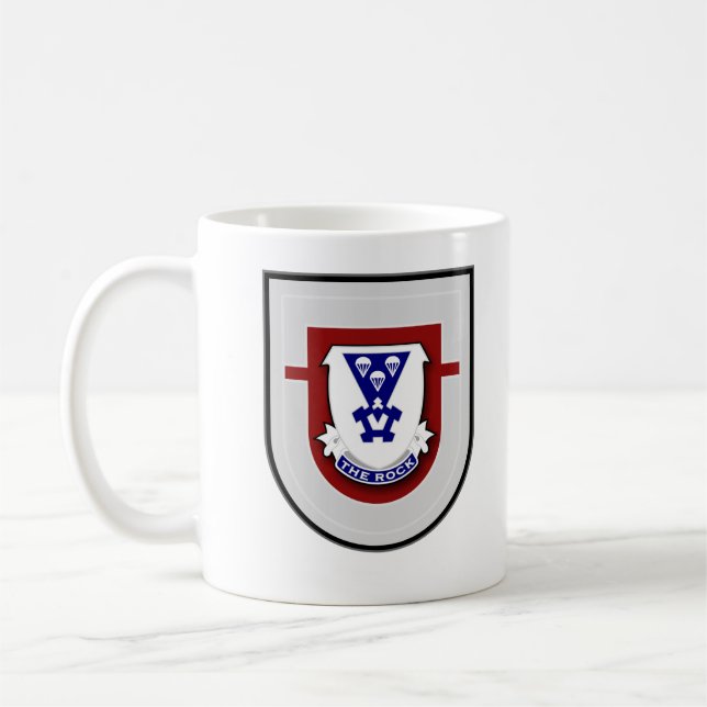 infanterit 503d Regiment - den pråliga muggen för Kaffemugg (Vänster)