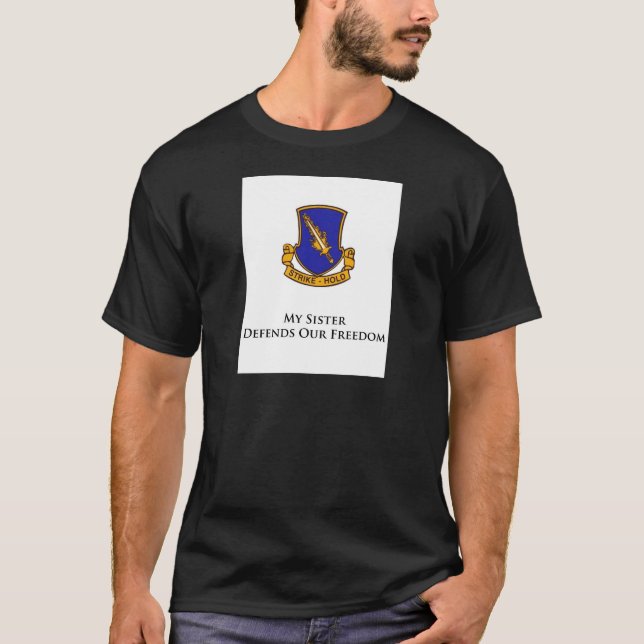 Infanterit för 504 fallskärm Regiment Tee Shirt (Framsida)