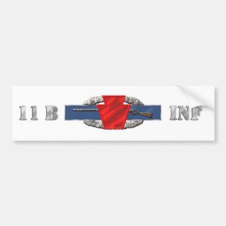 Infanteriuppdelning för INFANTERI 11B 28th Bildekal