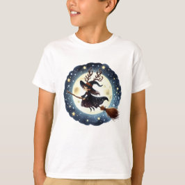 Infantil(T-shirt) Viagem da Bruxa Natalina T Shirt