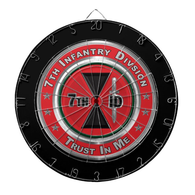 Infantry Division 7:e Darttavla (Framsidan)