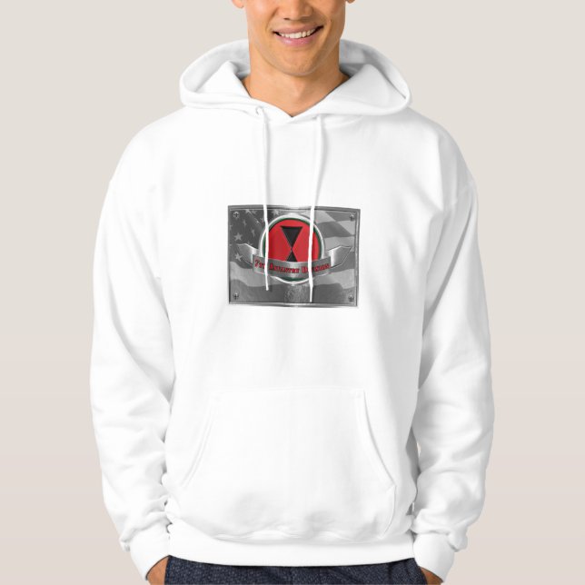 Infantry Division 7:e Hoodie (Framsida)