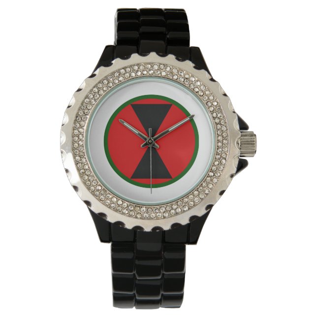 Infantry Division "Hourglass Division" i 7:e Armbandsur (Framsida)