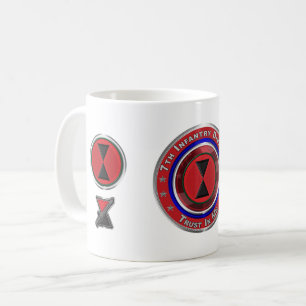 Infantry-divisionen 7:e kaffemugg