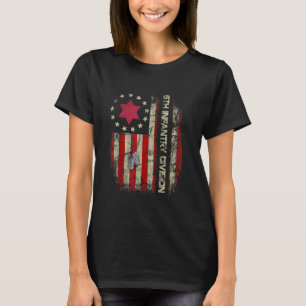Infantry-divisionen i 6e, Veteran USA flagga milit T Shirt