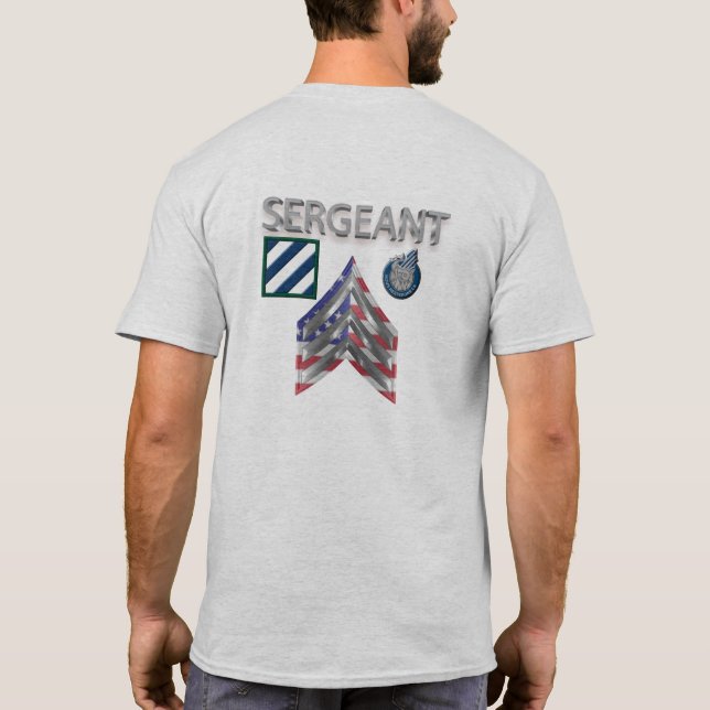 Infantry Infantry Infantry T Shirt (Baksida)