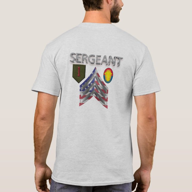 Infantry-inspektör T Shirt (Baksida)