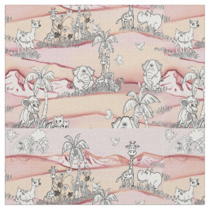 Infärgning av teckning-konst för Tapet Tyg