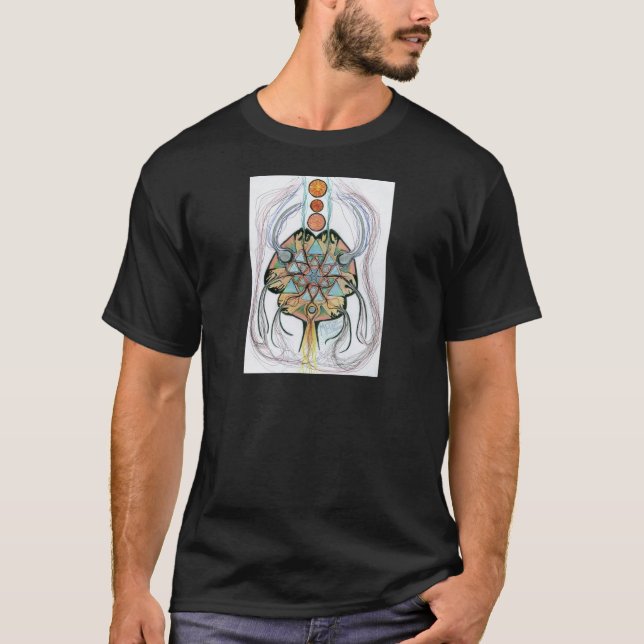 Infekterad champinjon t-shirt (Framsida)