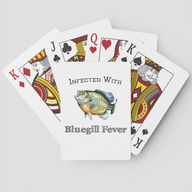 Infekterad med bläckfiskfeber casinokort (Baksidan)