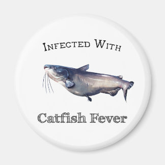 Infekterad med fiskfeber magnet
