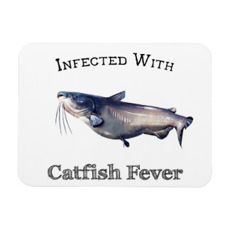 Infekterad med fiskfeber magnet